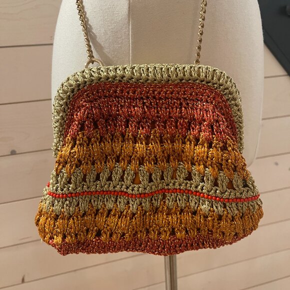 063 Free People Sweet Emotions Clutch NWOT - Picture 7 of 9